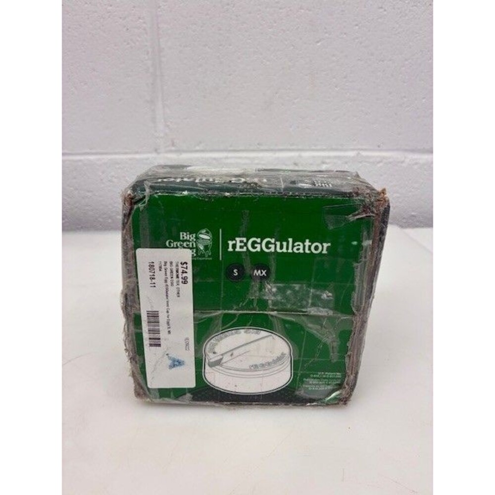 Big Green Egg 117854 rEGGulator Vent Cap (for S, MX) Cast Iron Damper Metal Top